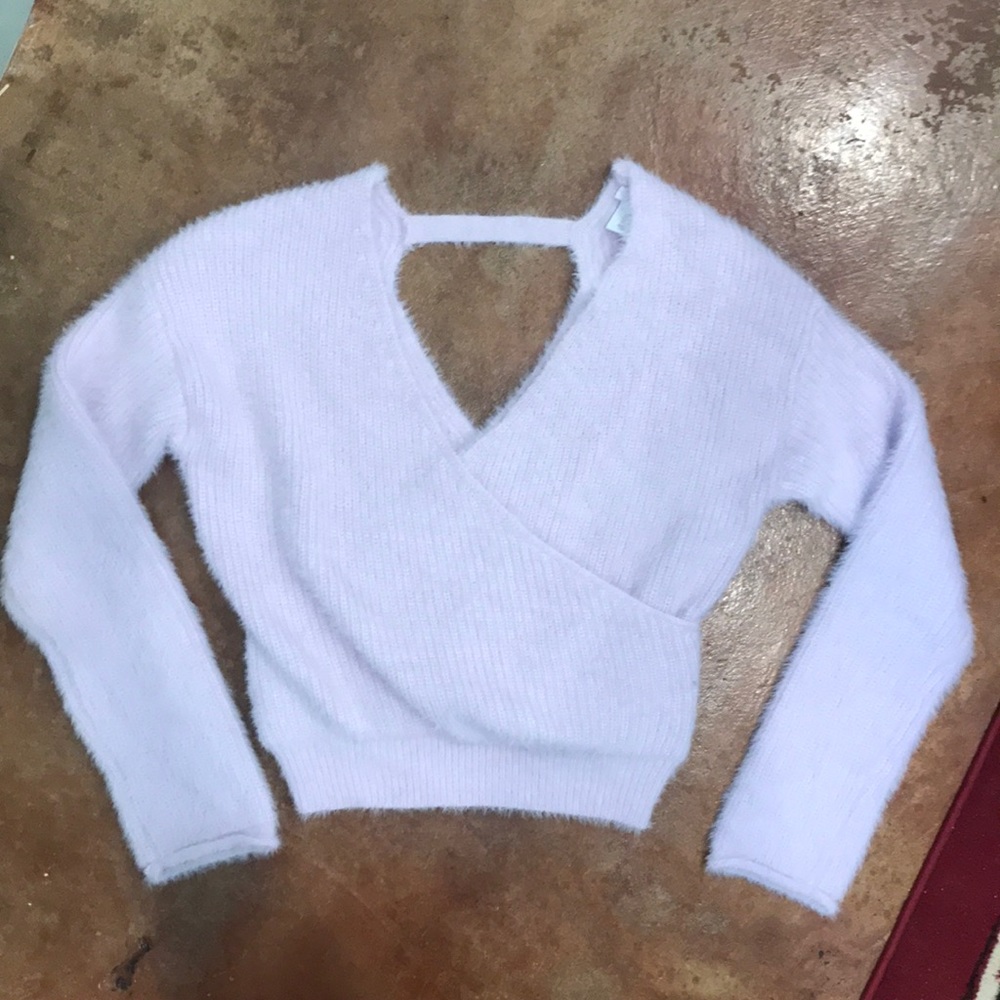 Pure collection sweater lilac